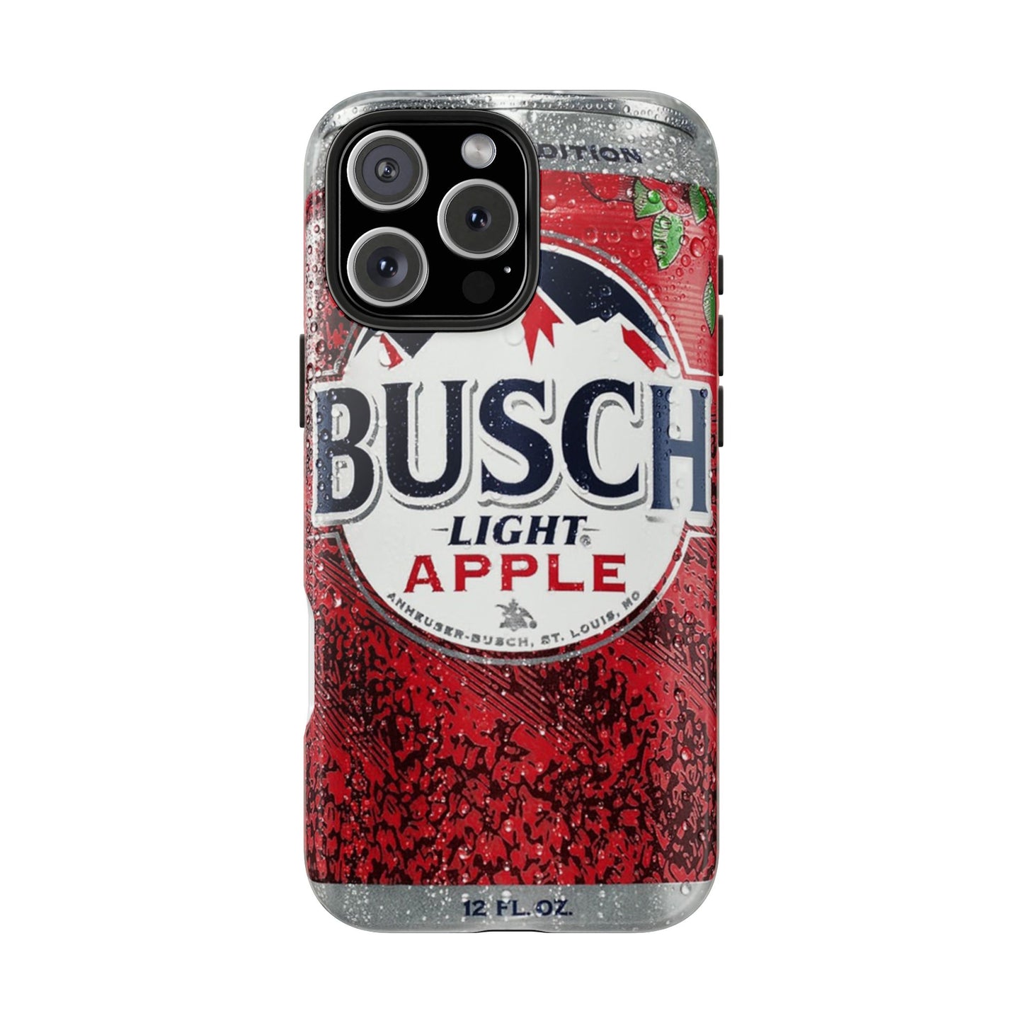 Busch Light Apple Bapple Vibes Phone Case – Funny Apple-Inspired Design, Slim Protective Cover for iPhone & Samsung, Crisp Limited Edition Aesthetic