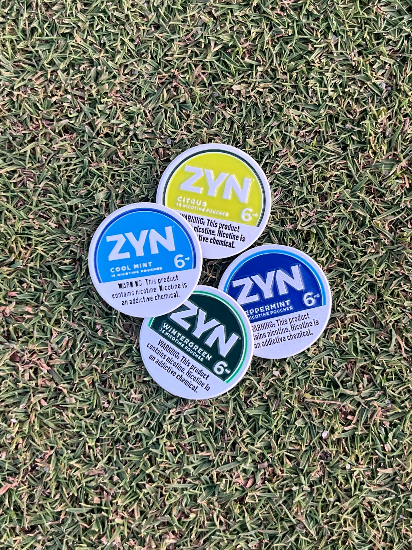 ZYN Can-Inspired Golf Ball Marker – Magnetic, Funny Golf Accessory for Men