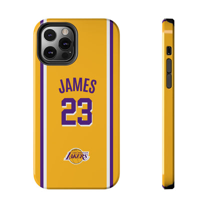 LeBron James, Los Angeles Lakers – King’s Legacy Basketball iPhone and Samsung Case