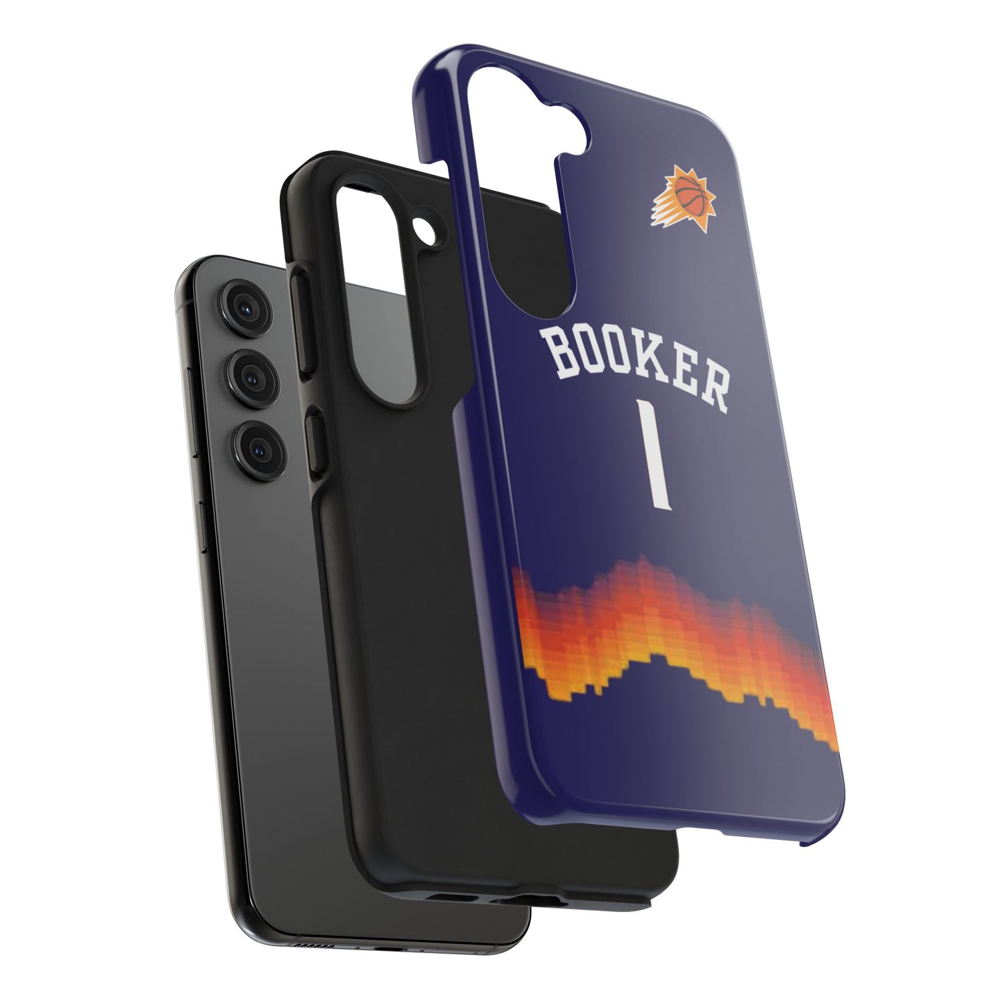 Devin Booker Phoenix Suns – Basketball iPhone and Samsung Case Purple