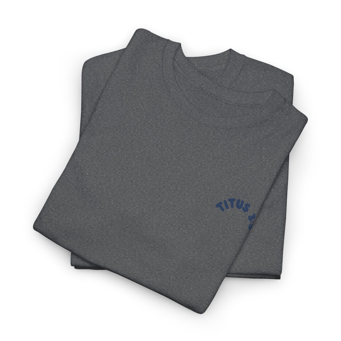 Titus 3 5 Bible Verse Unisex Faith T-Shirt - Washed from the Inside Christian Apparel