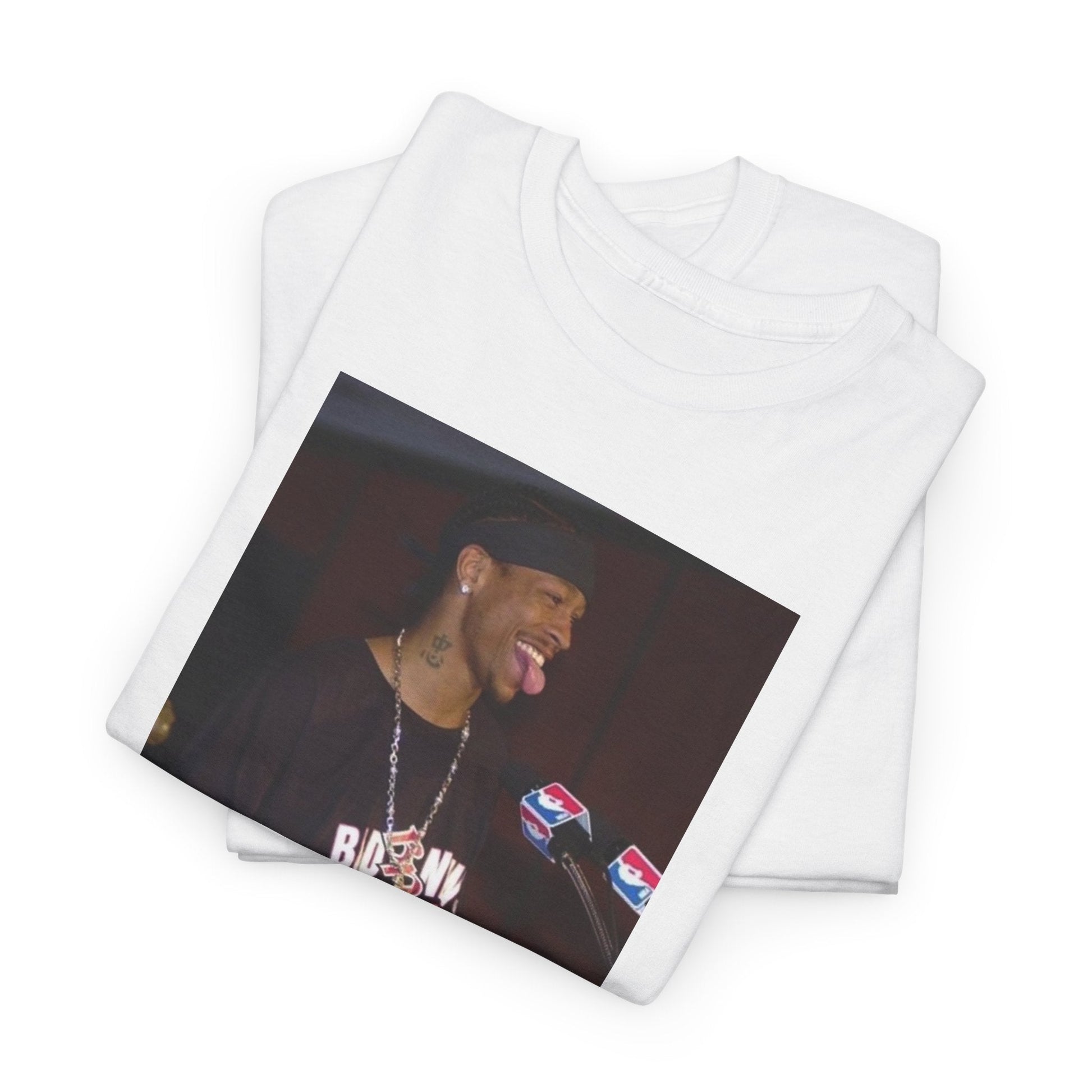 Allen Iverson shirt featuring an epic player graphic