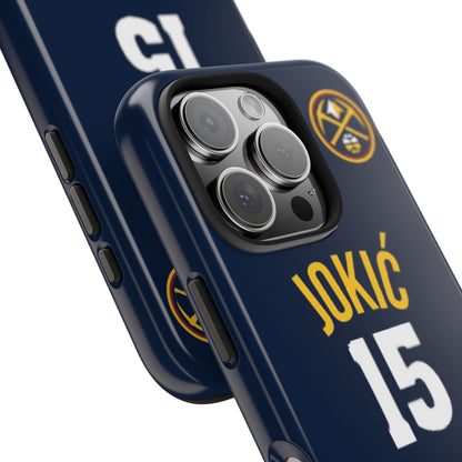 Nikola Jokić, Denver Nuggets – Joker Basketball iPhone and Samsung Case