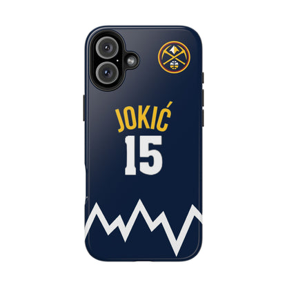 Nikola Jokić, Denver Nuggets – Joker Basketball iPhone and Samsung Case