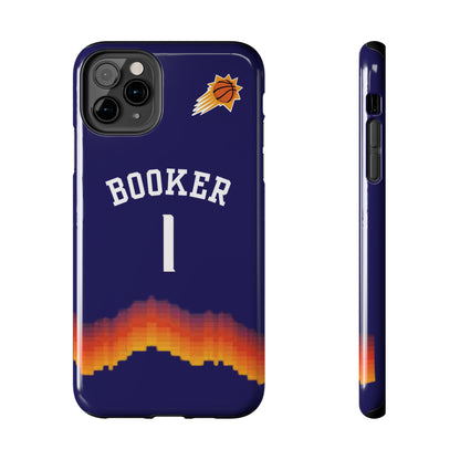 Devin Booker Phoenix Suns – Basketball iPhone and Samsung Case Purple