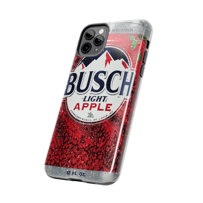 Busch Light Apple Bapple Vibes Phone Case – Funny Apple-Inspired Design, Slim Protective Cover for iPhone & Samsung, Crisp Limited Edition Aesthetic