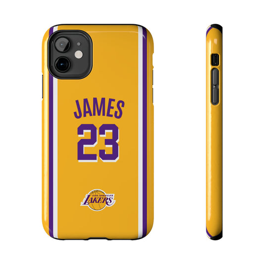 LeBron James, Los Angeles Lakers – King’s Legacy Basketball iPhone and Samsung Case