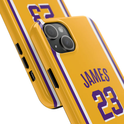 LeBron James, Los Angeles Lakers – King’s Legacy Basketball iPhone and Samsung Case