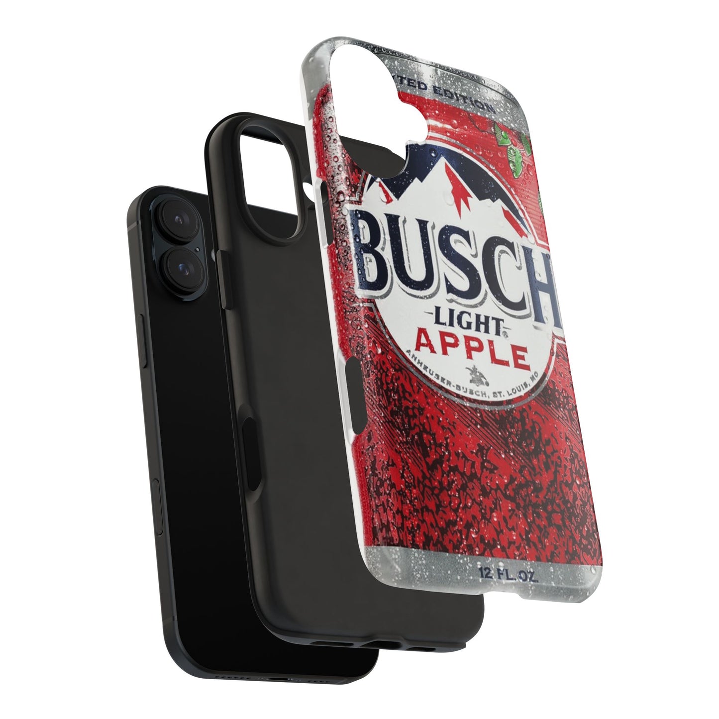 Busch Light Apple Bapple Vibes Phone Case – Funny Apple-Inspired Design, Slim Protective Cover for iPhone & Samsung, Crisp Limited Edition Aesthetic