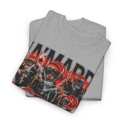Vintage 90s Graphic Style Ja'Marr Chase T-Shirt -  Retro Oversized Sport Tee, Ja'Marr Chase Shirt, Cincinnati Bengals Shirt, Classic American Football Fan Bootleg Gift