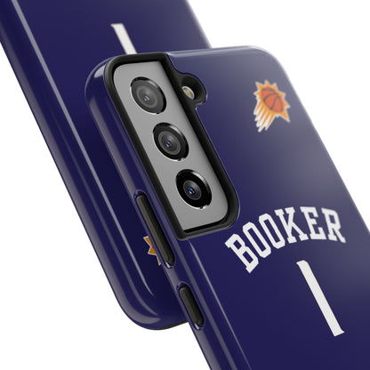 Devin Booker Phoenix Suns – Basketball iPhone and Samsung Case Purple