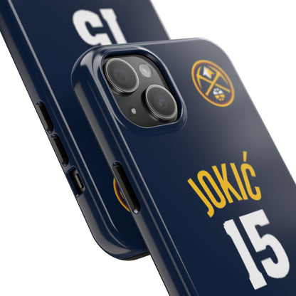 Nikola Jokić, Denver Nuggets – Joker Basketball iPhone and Samsung Case
