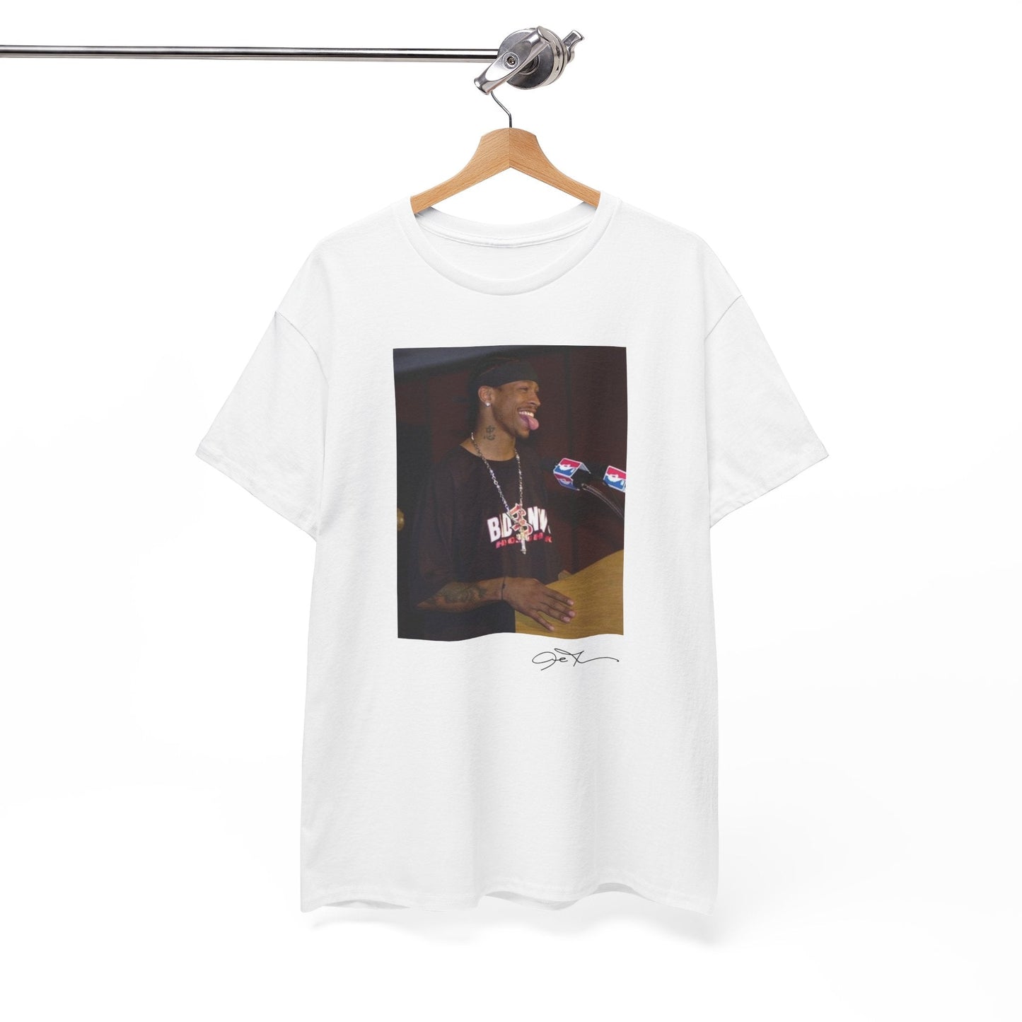 Wear the legacy of Allen Iverson with this premium tee