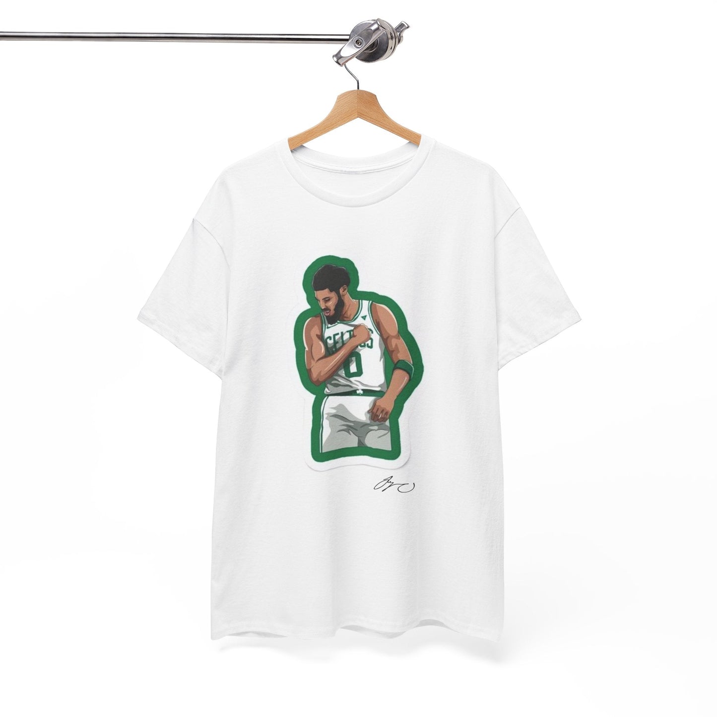 Show your Jayson Tatum fandom with this stylish Celtics tee
