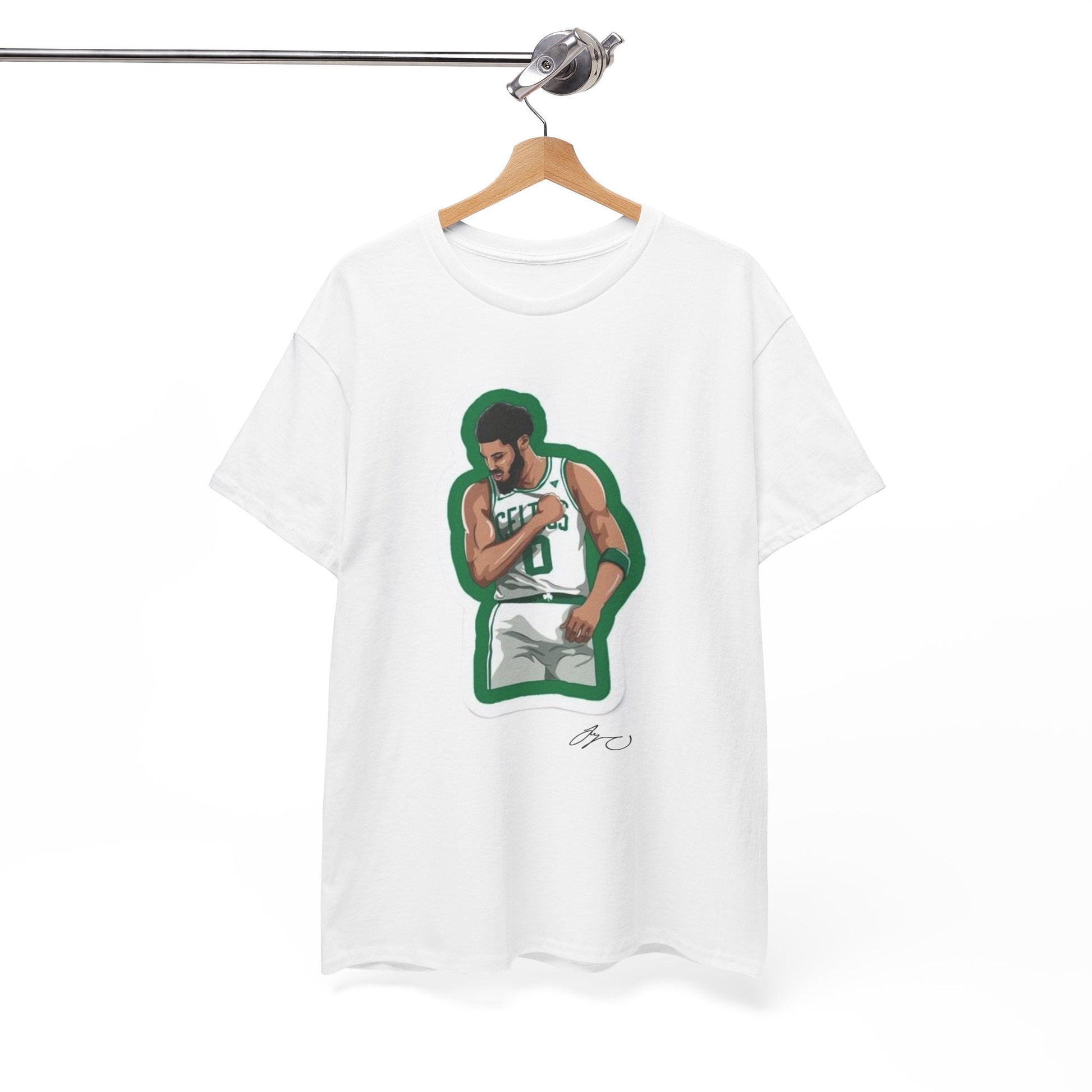 Show your Jayson Tatum fandom with this stylish Celtics tee