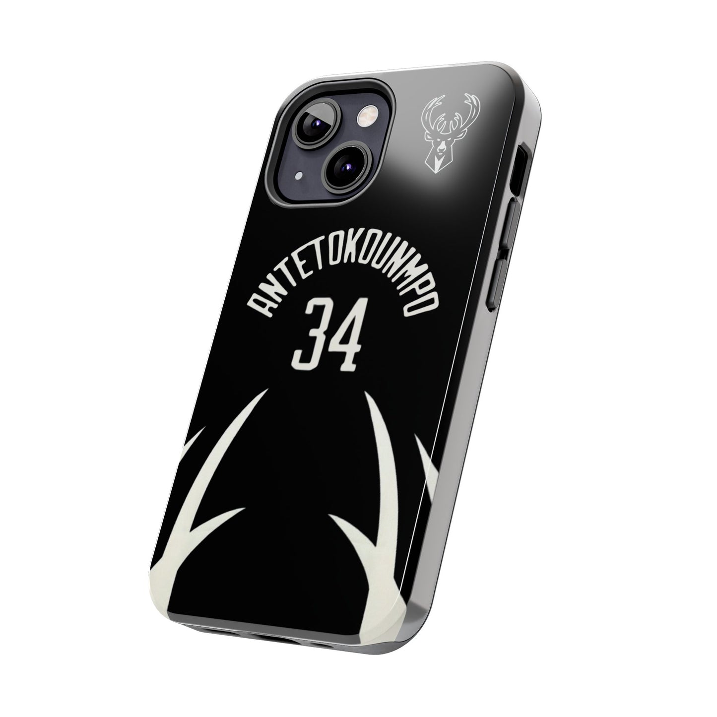 Giannis Antetokounmpo Milwaukee Bucks – Basketball iPhone and Samsung Case Black