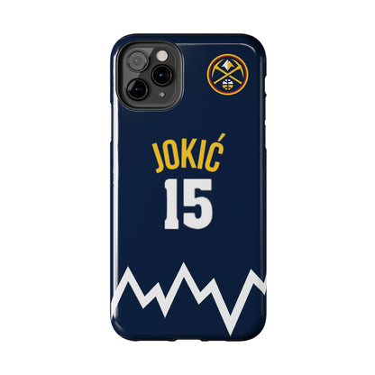 Nikola Jokić, Denver Nuggets – Joker Basketball iPhone and Samsung Case