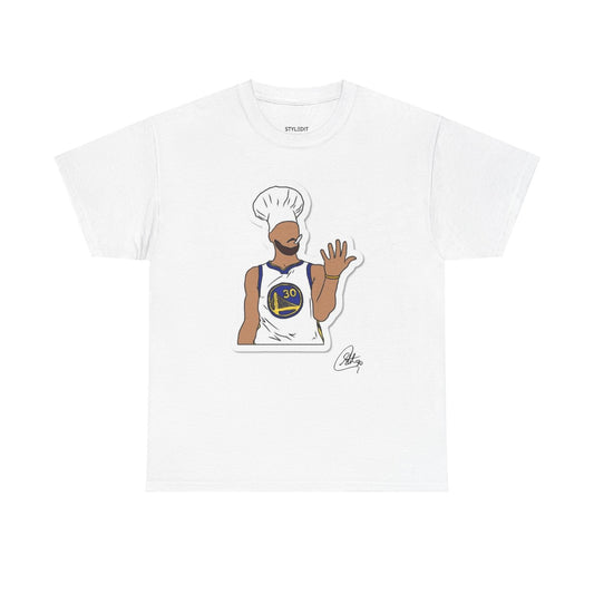 Stephen Curry Cartoon Graphic Tee - NBA Basketball Fan Apparel