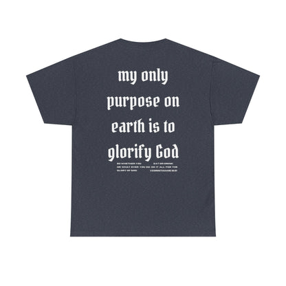 Glory to God 1 Corinthians 10:31 T-Shirt Christian Faith Shirt Bible Verse Tee Religious Graphic Tee Inspirational Christian Apparel