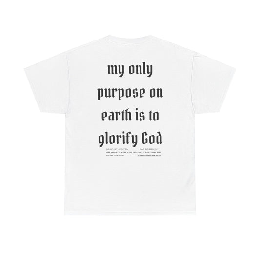 Glory to God 1 Corinthians 10:31 T-Shirt Christian Faith Shirt Bible Verse Tee Religious Graphic Tee Inspirational Christian Apparel