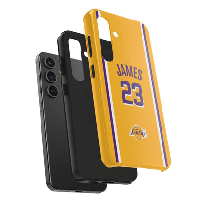 LeBron James, Los Angeles Lakers – King’s Legacy Basketball iPhone and Samsung Case