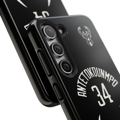 Giannis Antetokounmpo Milwaukee Bucks – Basketball iPhone and Samsung Case Green