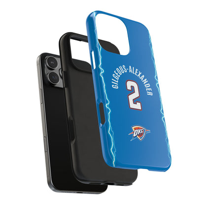 Shai Gilgeous-Alexander Phone Case Oklahoma City Thunder NBA for iPhone Samsung