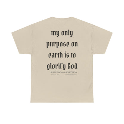 Glory to God 1 Corinthians 10:31 T-Shirt Christian Faith Shirt Bible Verse Tee Religious Graphic Tee Inspirational Christian Apparel