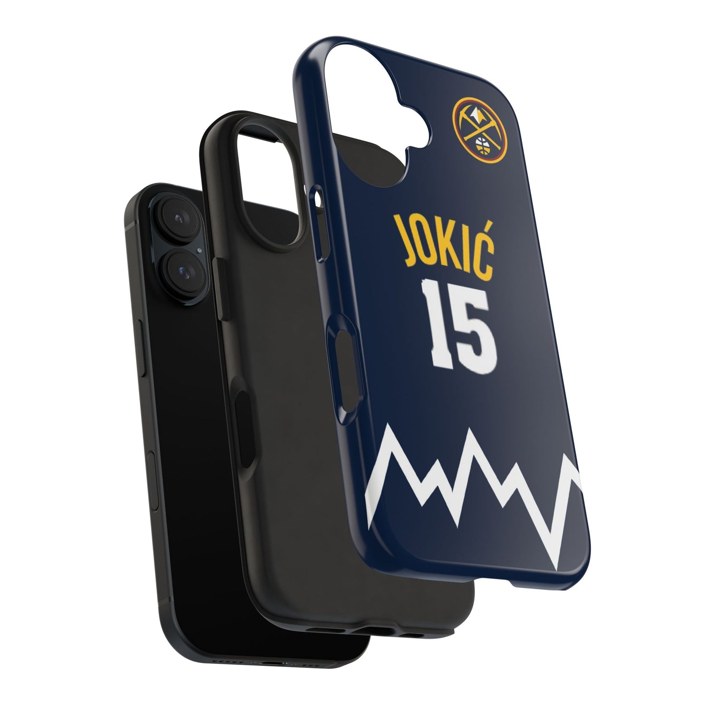 Nikola Jokić, Denver Nuggets – Joker Basketball iPhone and Samsung Case