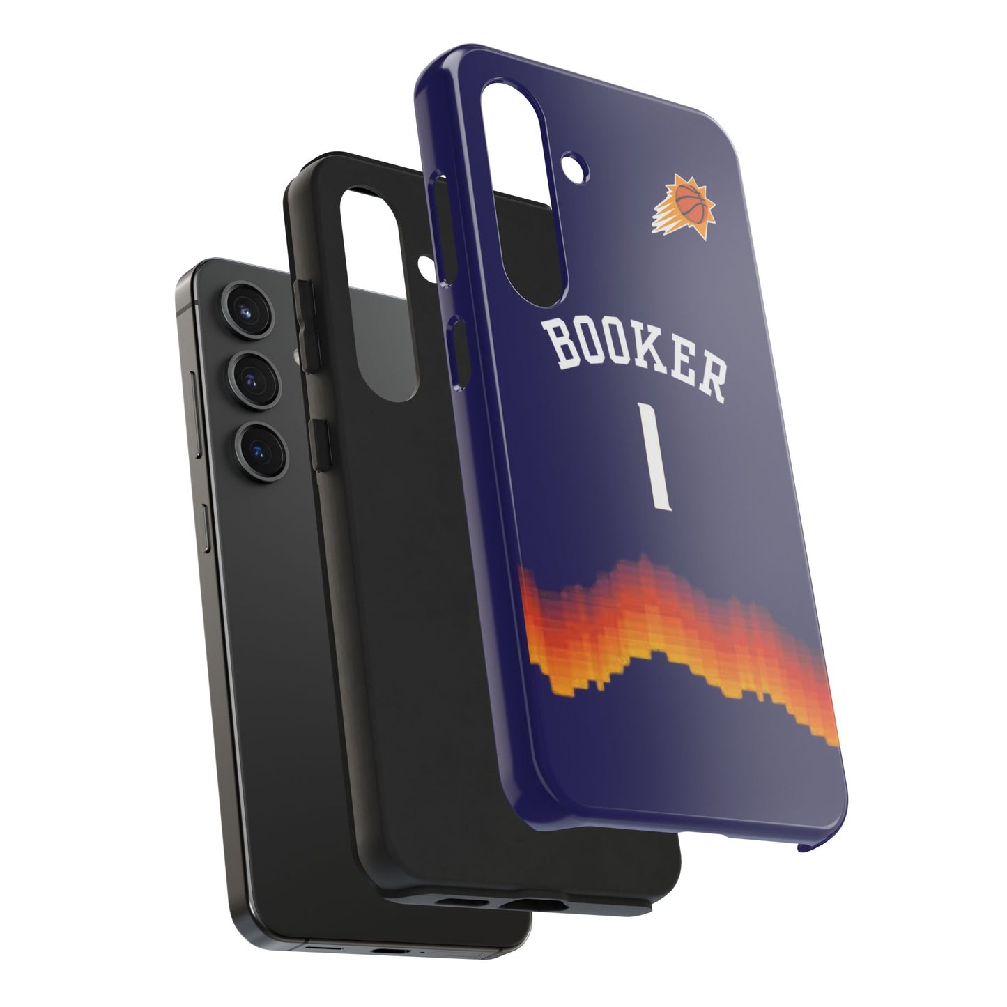 Devin Booker Phoenix Suns – Basketball iPhone and Samsung Case Purple