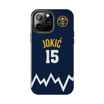 Nikola Jokić, Denver Nuggets – Joker Basketball iPhone and Samsung Case