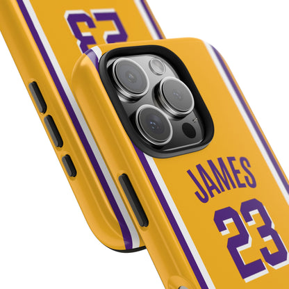 LeBron James, Los Angeles Lakers – King’s Legacy Basketball iPhone and Samsung Case