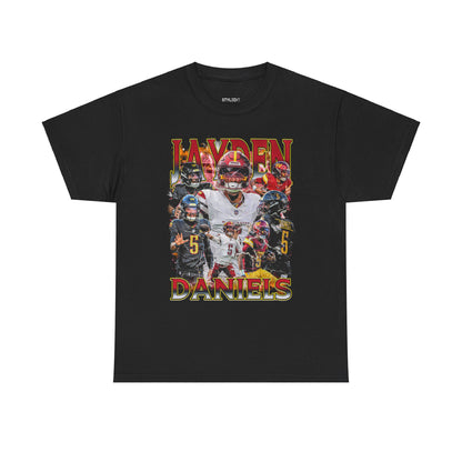 Vintage 90s Graphic Style Jayden Daniels T-Shirt -  Retro Oversized Sport Tee, Jayden Daniels Shirt, Washington Commanders Shirt, Classic American Football Fan Bootleg Gift