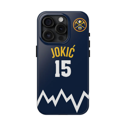 Nikola Jokić, Denver Nuggets – Joker Basketball iPhone and Samsung Case