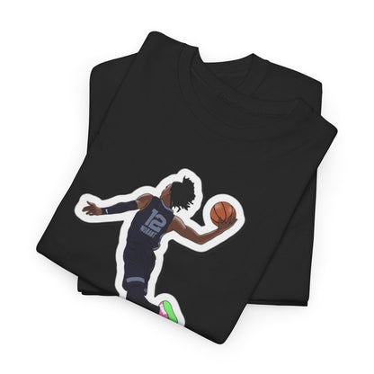 Limited release Ja Morant shirt with a vibrant player graphic