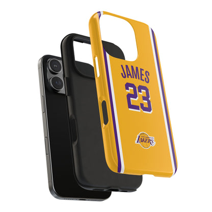 LeBron James, Los Angeles Lakers – King’s Legacy Basketball iPhone and Samsung Case