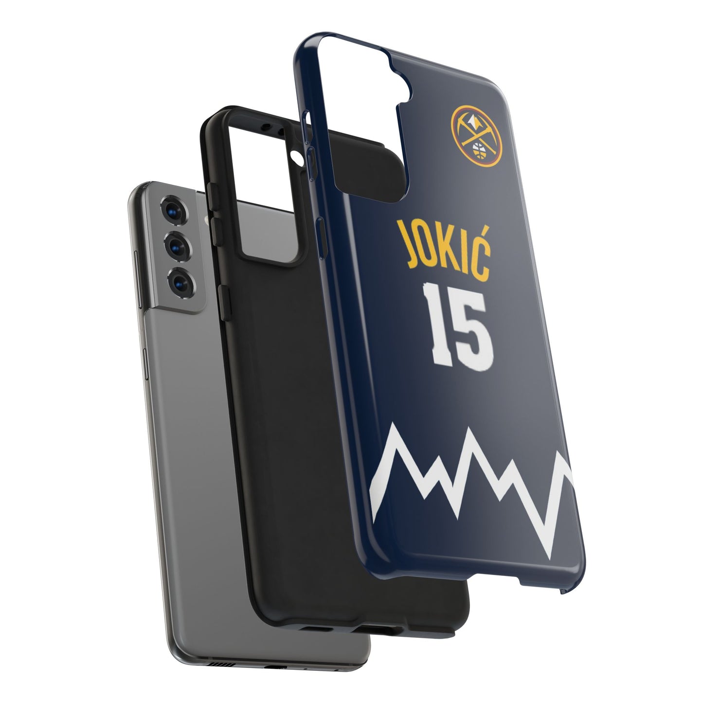 Nikola Jokić, Denver Nuggets – Joker Basketball iPhone and Samsung Case