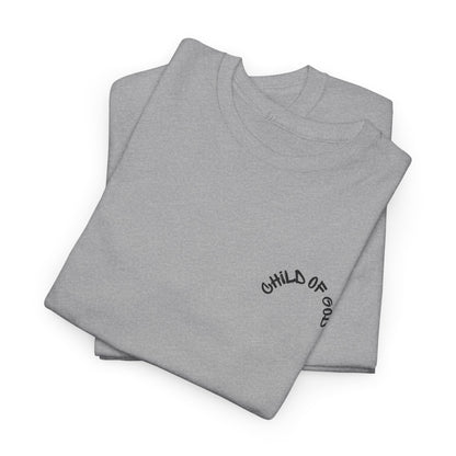 Child of God T-Shirt - Christian Graphic Tee with Galatians 3:26 Bible Verse - Faith-Based Apparel for Men and Women