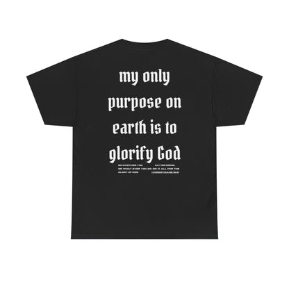 Glory to God 1 Corinthians 10:31 T-Shirt Christian Faith Shirt Bible Verse Tee Religious Graphic Tee Inspirational Christian Apparel