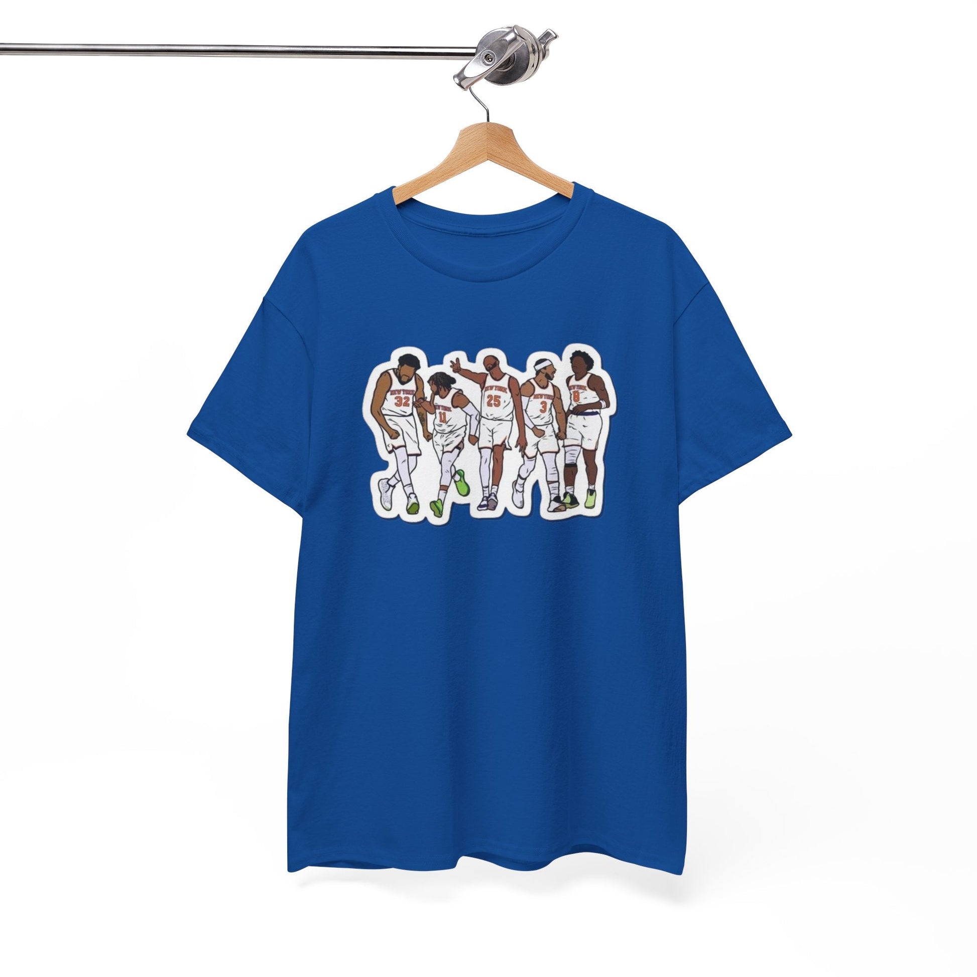 New York Knicks shirt with a bold, modern team design