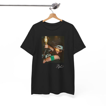 Jayson Tatum shirt featuring vibrant player artwork