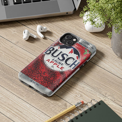Busch Light Apple Bapple Vibes Phone Case – Funny Apple-Inspired Design, Slim Protective Cover for iPhone & Samsung, Crisp Limited Edition Aesthetic