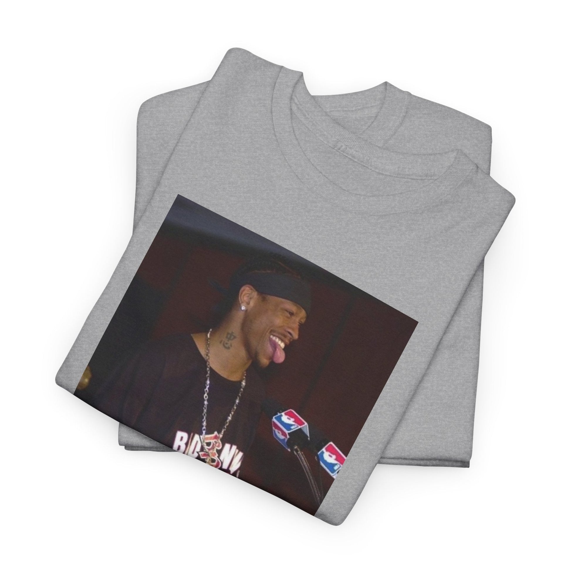 Limited edition Allen Iverson shirt designed for fans
