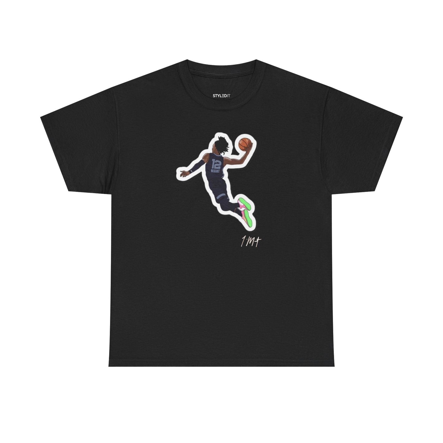 Limited edition Ja Morant shirt with bold graphic design