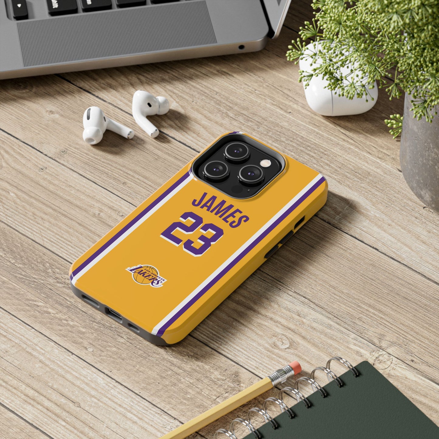 LeBron James, Los Angeles Lakers – King’s Legacy Basketball iPhone and Samsung Case
