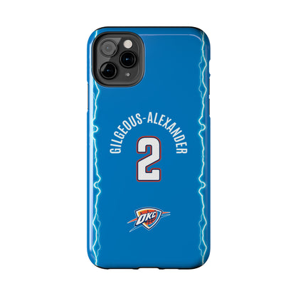 Shai Gilgeous-Alexander Phone Case Oklahoma City Thunder NBA for iPhone Samsung