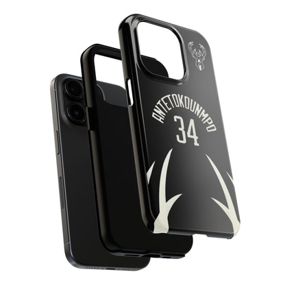 Giannis Antetokounmpo Milwaukee Bucks – Basketball iPhone and Samsung Case Green