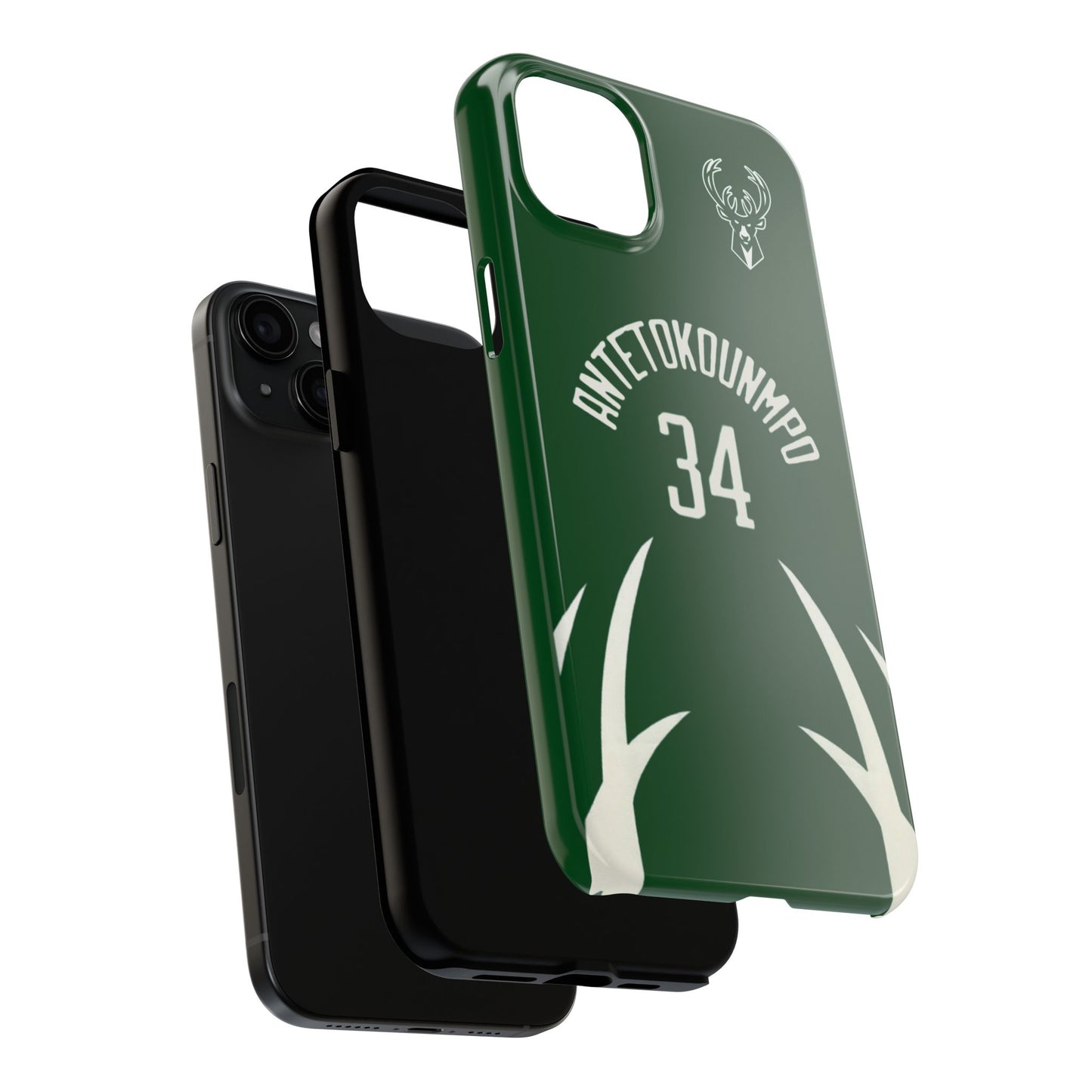 Giannis Antetokounmpo Milwaukee Bucks – Basketball iPhone and Samsung Case Green
