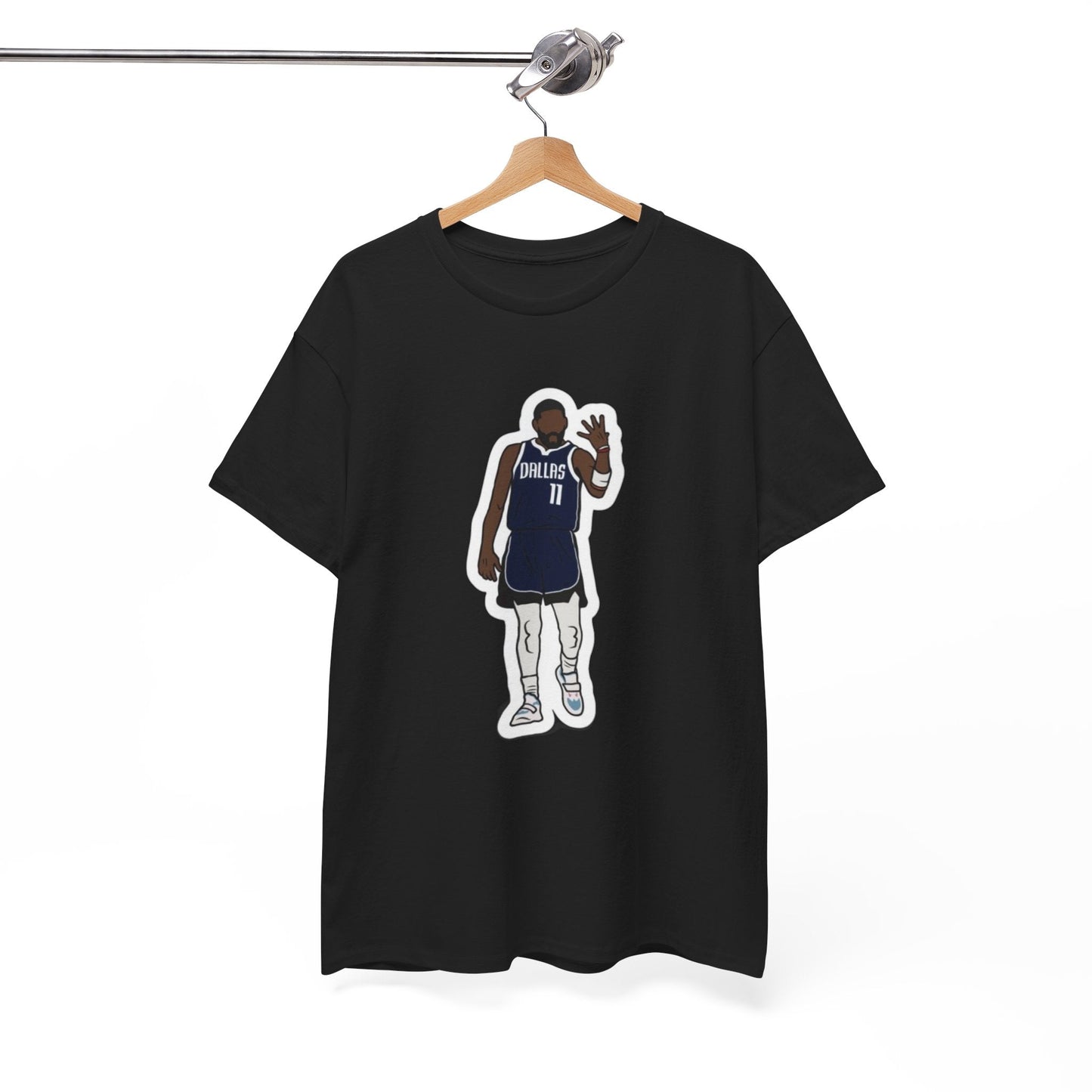 Kyrie Irving fan tee showcasing his signature style