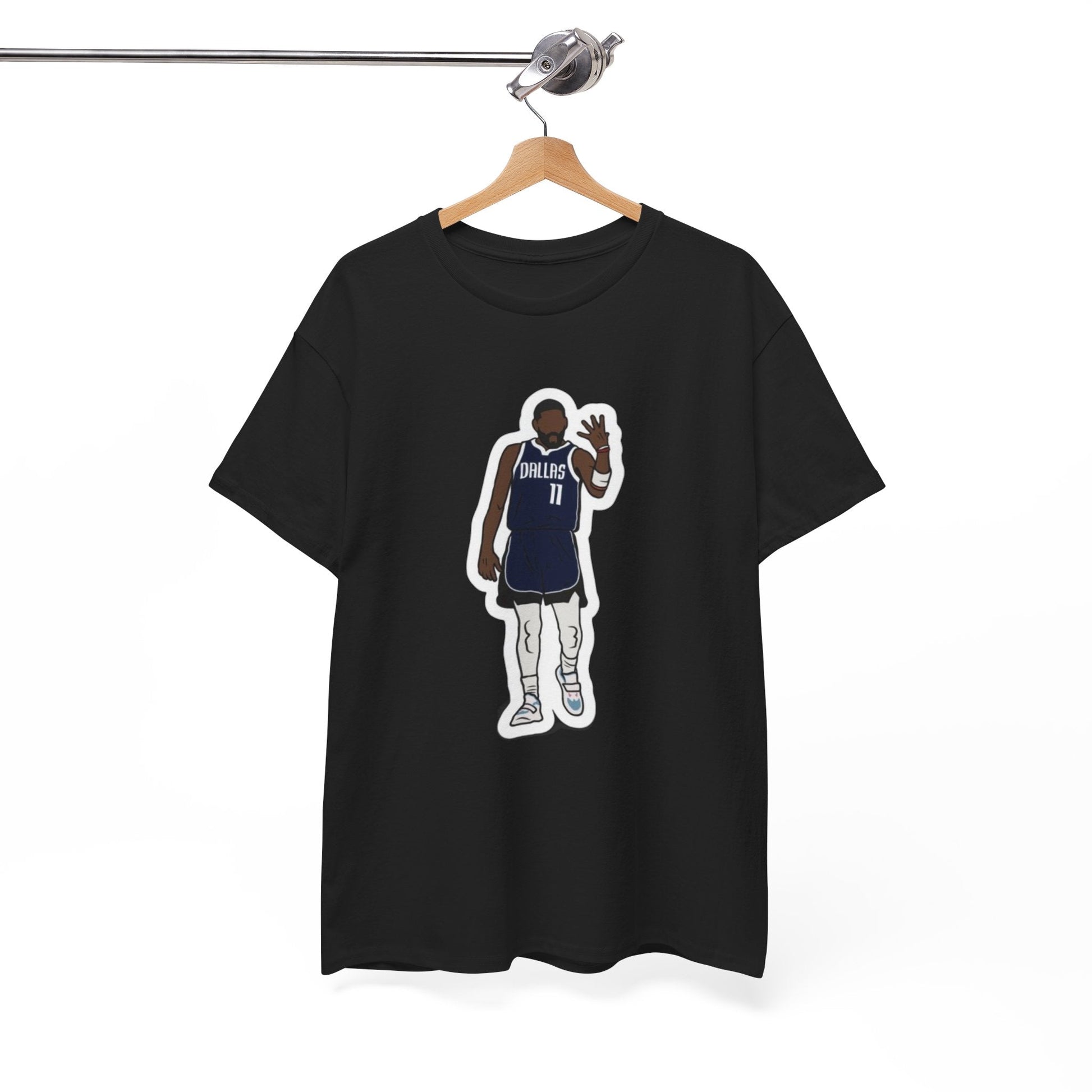 Kyrie Irving fan tee showcasing his signature style